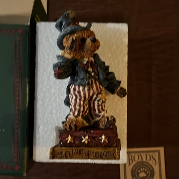 Boyds Bears Uncle Elliot: The head bean wants you! Patriotic bear!! - Picture 1 of 3
